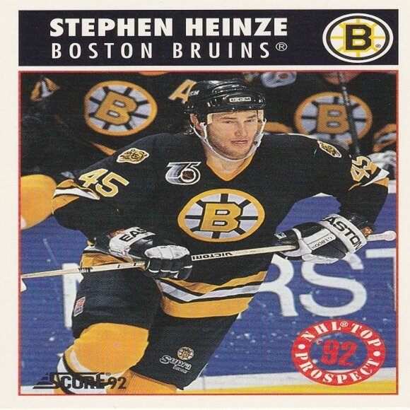 Stephen Heinze Hockey Card Collection - Picture 3 of 3